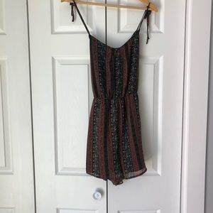 summer floral romper